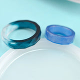 5pcs Resin Ring Mold Set for DIY Jewelry Making Epoxy Mould