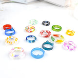 5pcs Resin Ring Mold Set for DIY Jewelry Making Epoxy Mould