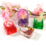 3PCS DIY Epoxy Resin Ring Bracelet Silicone Molds De Silicona Para Resina Epoxi