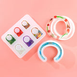3PCS DIY Epoxy Resin Ring Bracelet Silicone Molds De Silicona Para Resina Epoxi