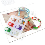 3PCS DIY Epoxy Resin Ring Bracelet Silicone Molds De Silicona Para Resina Epoxi