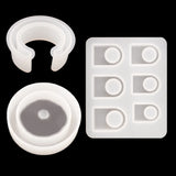 3PCS DIY Epoxy Resin Ring Bracelet Silicone Molds De Silicona Para Resina Epoxi