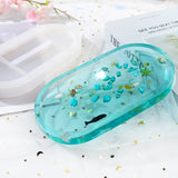 Rolling Plateau Tray Resin Mold Large Rectangle Silicone Epoxy DIY Plate Making