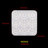 Game Chips Bitcoin Shape Resin Mold Collection Entertainment