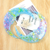 2pcs Moon Resin Mold Crystal Hanging Ornaments for Epoxy, Silicone Crafts