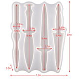 Dagger Resin Mold for Self-Defense Crafts