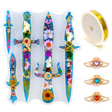 Dagger Resin Mold for Self-Defense Crafts