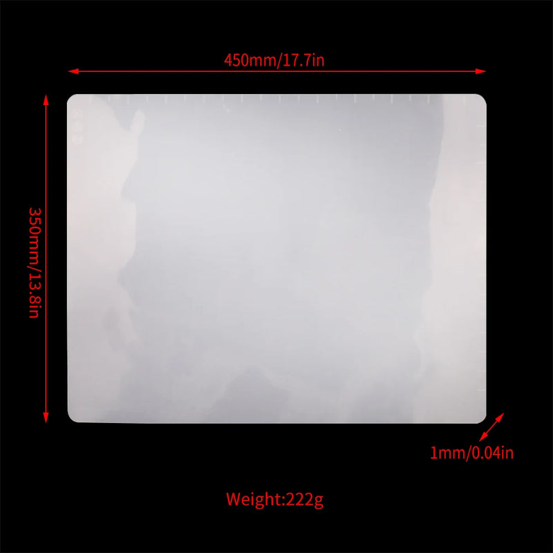 Large Silicone Pad Mat for Epoxy Resin Craft 350mm*450mm