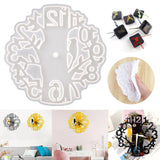 DIY Tree Clock Silicone Mold Woodpecker Resin Art Supplies