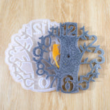 DIY Tree Clock Silicone Mold Woodpecker Resin Art Supplies