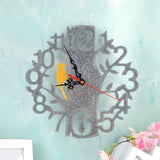 DIY Tree Clock Silicone Mold Woodpecker Resin Art Supplies