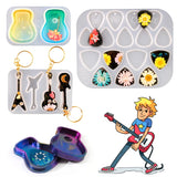 Silicone Mold for Resin Guitar Picks Casting