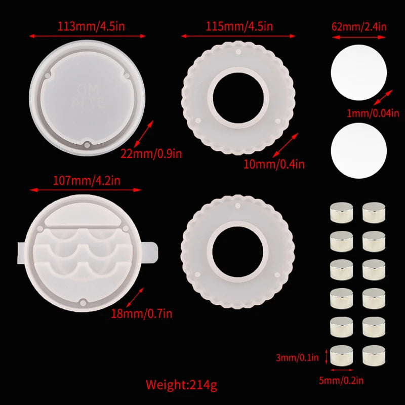 DIY Eyelash Holder Resin Epoxy Mould