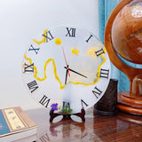 Large Round Clock Silicone Mold for Epoxy Resin DIY Crafts