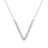 Star Moon Zircon Necklace For Women Moonlight Jewelry