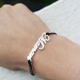 DODOAI Bracelet With Finger Ring for Women