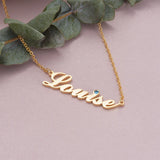 Personalized Rhinestone Name Necklace for Women