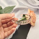 DODOAI CZ Zircon Bangles Name Bracelet Jewelry