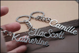 DODOAI Name Keychain Stainless Steel Personalized Nameplate
