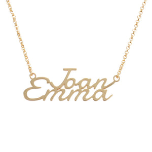 DODOAI Personalized Name Pendant Necklace for Women Girls