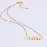 DODOAI Personalized Name Pendant Necklace for Women Girls