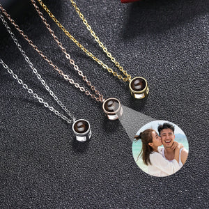 DODOAI Photo Projection Necklace Customized Gift