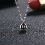 DODOAI Photo Projection Necklace Customized Gift