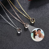 DODOAI Photo Projection Necklace Customized Gift