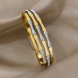 Zircon Stainless Steel Bracelet for Women