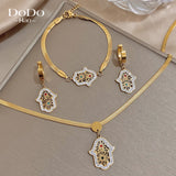 Vintage Hand of Fatima Bracelet for Women
