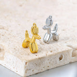 3pcs/Lot Polished Dog Stainless Steel Charms Pendant DIY Jewelry
