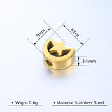 5pcs Stainless Steel Butterfly Beads DIY Jewelry Accessories