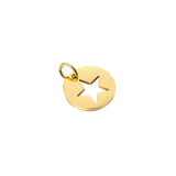 5pcs Stainless Steel Hollow Star Charms Pendant DIY Jewelry Making