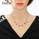 Custom CZ Crystal Name Necklace for Women Choker