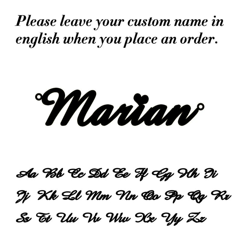 DOREMI Name Bracelets For Women Girls Adjustable Bracelet Personalized