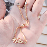 DOREMI Name Bracelets For Women Girls Adjustable Bracelet Personalized