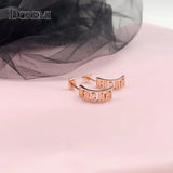 DOREMI Name Hoop Earrings by Caitlyn Minimalist