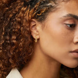 DOREMI Name Hoop Earrings by Caitlyn Minimalist