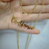 DOREMI Layered Necklace Bracelet Anklet Female Name
