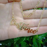 DOREMI Layered Necklace Bracelet Anklet Female Name