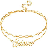 DOREMI Layered Necklace Bracelet Anklet Female Name