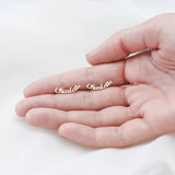 Doremi Name Earrings Personalized Studs for Girls
