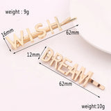 Personalized Name Hair Clip - DOREMI Stainless Steel