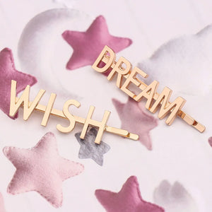Personalized Name Hair Clip - DOREMI Stainless Steel