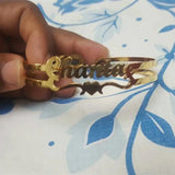 Custom Stainless Steel Name Bangle ID Bracelet