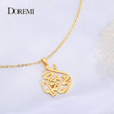 DOREMI Arabic Name Necklace Personalized Pendant Stainless Steel