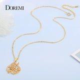 DOREMI Arabic Name Necklace Personalized Pendant Stainless Steel