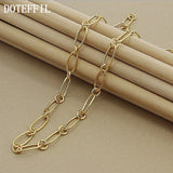 24k Necklace 18in Chain Wedding Jewelry
