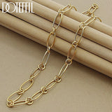 24k Necklace 18in Chain Wedding Jewelry