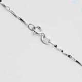 925 Sterling Silver Chain Necklace For Wedding Charm Jewelry